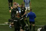 Prahos komandos gydytojas trenkė antausį varžovų žaidėjui ir buvo atleistas