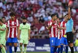 J.Felixas užsidirbo raudoną kortelę, o „Atletico“ namuose nesugebėjo įveikti „Athletic“ futbolininkų