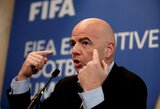 Keistas FIFA prezidento pareiškimas: dažnesni pasaulio čempionatai sumažintų afrikiečių mirčių skaičių?
