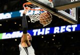 „Spurs“ pergalę įtvirtino Wembanyamos taškai