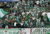 „Žalgirio“ fanų boikotas baigėsi – treniruotėje baneriai, pirotechnika, skanduotės