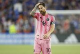 Nutrūko rekordinė Lionelio Messi serija, Majamio „Inter“ patyrė triuškinamą pralaimėjimą 