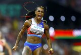 Auksinį amerikiečių vakarą Budapešte paženklino sprinterių rekordas
