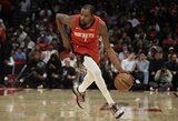 Sezono rungtynes sužaidęs Durantas vedė „Rockets“ į pergalę