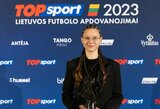 „Gintros“ marškinėlius vilkės geriausia Lietuvos jaunoji futbolininkė