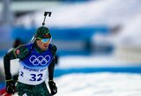  Savaitgalio kovos olimpinėse žiemos žaidynėse tęsiasi: nepraleiskite dar dviejų lietuvių startų