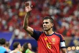 Rodri gulsis ant operacinio stalo: „Manchester City“ saugas praleis klubinio sezono startą