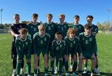 Lietuvos U-15 futbolo rinktinė neprilygo lenkams