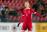 Rinktinėje debiutavęs A.Kučys muša įvarčius Švedijoje