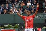 Pralaimėjimų seriją nutraukęs Djokovičius: „Šiuo metu trenerio man nereikia“