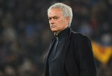 J.Mourinho: „Dėl Europinių titulų nekovoju todėl, kad mane eliminavo žmonės, kurie nesuvokia futbolo“