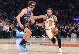 „Knicks“ palaužė be savo lyderio likusią „Magic“ komandą