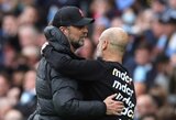 P.Guardiola: „Mes nesame draugai, tačiau labai gerbiu J.Kloppą“