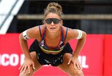 Dvi Lietuvos paplūdimio tinklinio poros – elitinio turnyro Brazilijoje atkrintamosiose varžybose