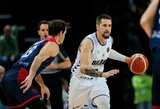 Normantas taškus rinko baudų metimais