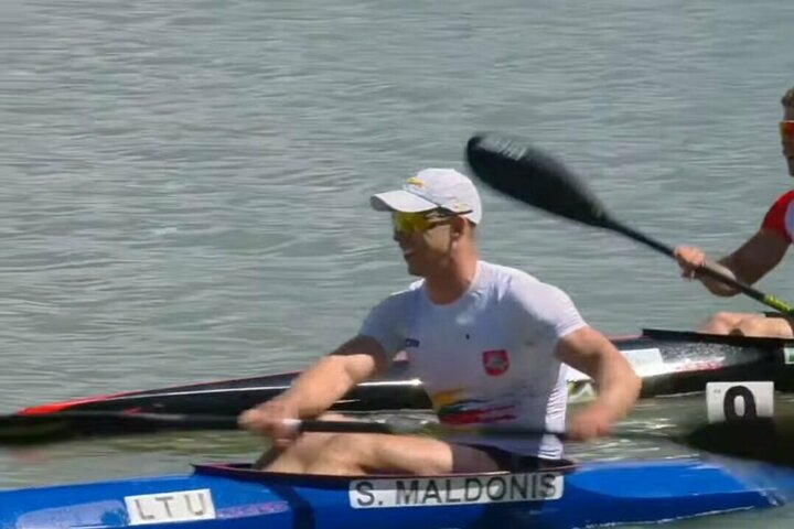 Maldonis pasaulio baidarių ir kanojų irklavimo taurės etape pasipuošė sidabro medaliu
