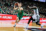 „Žalgiris“ dėl traumos kuriam laikui prarado D.Giedraitį