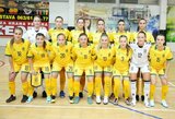 Lietuvos moterų futsal rinktinė neprilygo serbėms