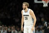 Buvęs žalgirietis fiksavo rekordą ir svariai prisidėjo prie „Grizzlies“ pergalės