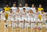 Futsal A lygos 9 turas: pirmasis ratas užbaigtas užtikrintomis svečių pergalėmis