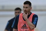 Nėra aišku, ar L.Messi galės padėti Argentinai rungtynėse su Paragvajumi 