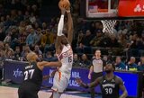 Nešvariai žaidęs Gobertas – išvarytas, o „Timberwolves“ patyrė nesėkmę
