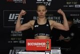 R.Namajunas dar šiais metais dalyvaus graplingo kovoje: susitiks su daugiausiai pergalių skausmingais veiksmais UFC turinčia varžove