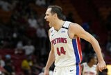B.Bogdanovičiaus vedama „Pistons“ nepaliko šansų „Heat“ komandai