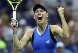 Laikrodį atgal „atsukusi“ C.Wozniacki iškovojo įspūdingą pergalę, J.Ostapenko laimėjo net ir su 80 neišprovokuotų klaidų