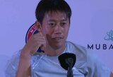 Nishikori: „Prieš žaisdamas su Osaka labiausiai nerimauju dėl vieno dalyko“