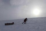 D.Vaičiulis įveikė pirmąjį ekspedicijos etapą: pasiekė Akselio Haibergo ledyno viršūnę