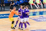 Optibet Futsal A lyga: aštuonios komandos metus sieks užbaigti pergalingai