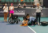 B.Andreescu kortą paliko vežimėlyje: verkė ir tenisininkė, ir jos mama