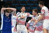 Skaudus smūgis islandų viltims: kroatai paskutinėmis sekundėmis išplėšė pergalę