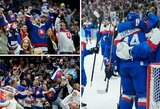 Vokiečių NHL žvaigždynas sutriuškintas: slovakai surengė įvarčių fiestą ir žengė į pusfinalį