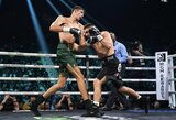 Aukščiausias pasaulio bokso čempionas „pribaigė“ legendos sūnų