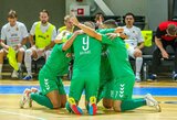 „Kauno Žalgiris“ UEFA Futsal Čempionų lygoje sutriuškino Suomijos čempionus