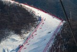 Slovėnijoje – L.Poberai debiutas slalomo supermilžino rungtyje