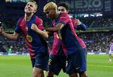 Sudėtį stipriai rotavusi „Barcelona“ vos neprisižaidė Ispanijos čempionate