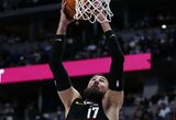 Juodas vakaras Denveryje: minutę žaidęs Valančiūnas, sutriuškinimas ir NBA žvaigždės trauma