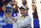 „US Open“ čempionės titulas ir pirmosios pasaulio raketės vardas: Rybakina finale nugalėjo Sabalenką
