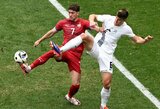 Serbija 95-ąją minutę išplėšė dramatiškas lygiąsias su slovėnais