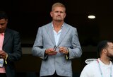 „Jis gėrė per rungtynes“: Roy'us Keane'as sukėlė audrą komentaru apie Erlingo Haalando tėvą