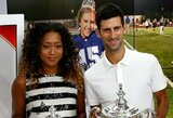 Naomi Osaka: „Djokovičius pakeitė tenisą iš esmės“