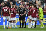„West Ham“ kapitonas ir treneris pyko dėl neįskaityto įvarčio, kalbėjo apie fizišką kovą „Premier“ lygoje