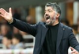 G.Gattuso ir vėl neišsilaikė trenerio poste