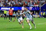 Messi nerealizavo baudinio, Argentina atsiliko 0:2, bet sukūrė neįtikėtiną sugrįžimą ir žengė į ketvirtfinalį