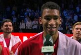 „Auksinės“ Kanados rinktinės vedlys F.Auger-Aliassime: „Mes visi kartu augome nuo 7-8 metų ir svajojome laimėti Daviso taurę“