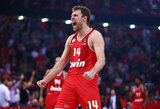 S.Vezenkovas ir „Olympiacos“ pražudė „Real“ ekipą ketvirtajame kėlinyje