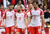 8 įvarčius pelnęs „Bayern“ nušlavė „Mainz“ futbolininkus 